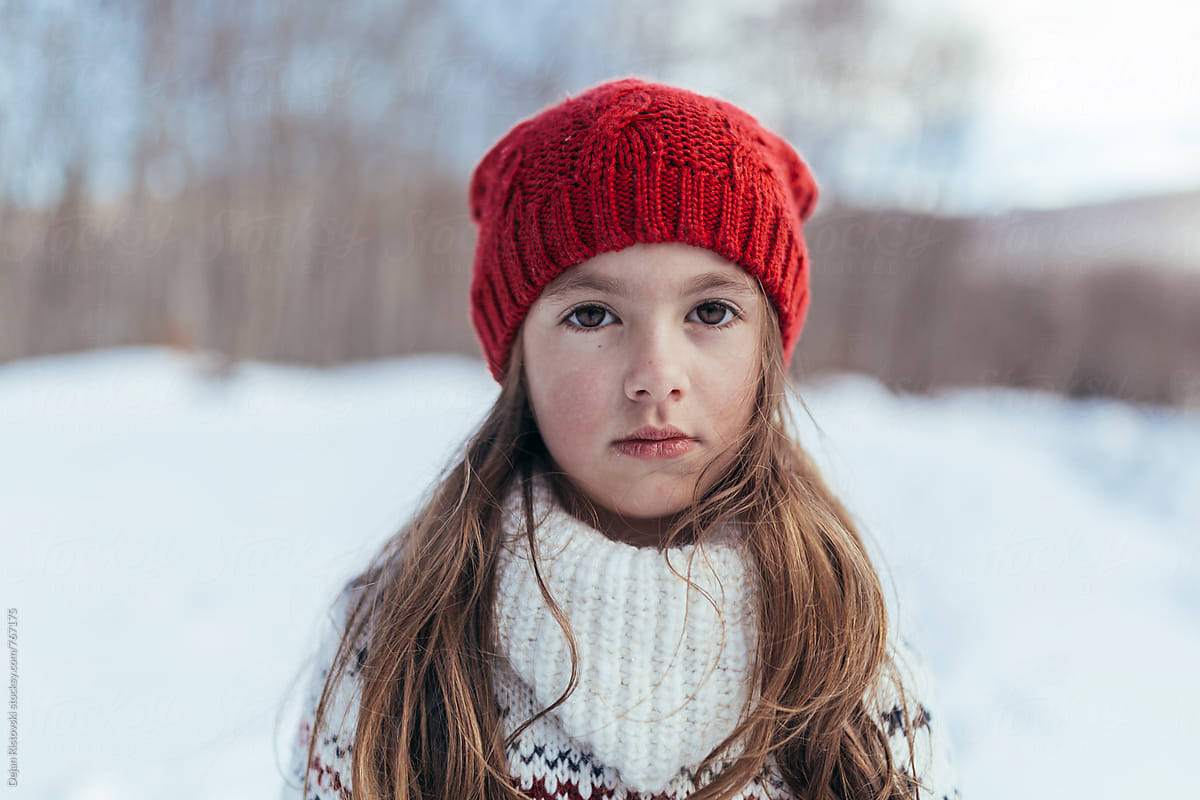 Winter Portrait by Dejan Ristovski