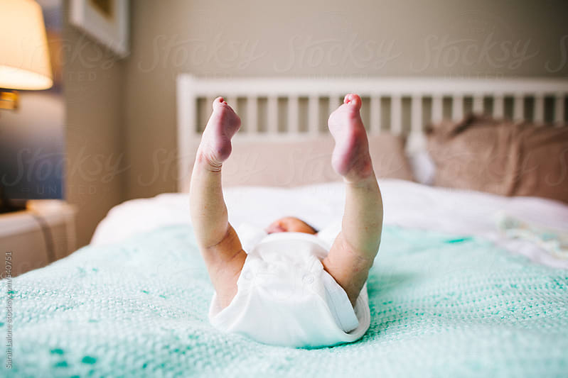 Floating Baby Legs By Sarah Lalone Stocksy United