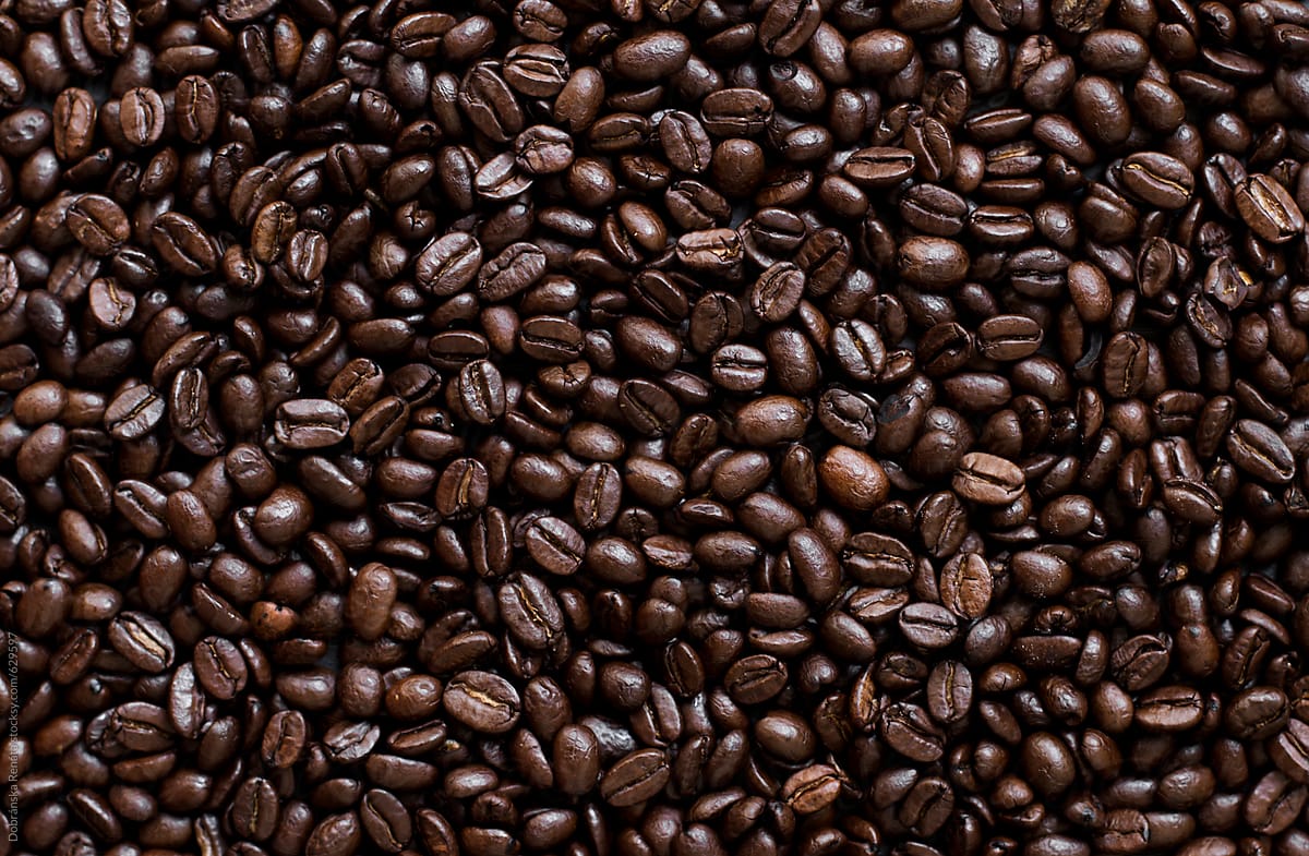 Coffee Beans Background by Dobránska Renáta