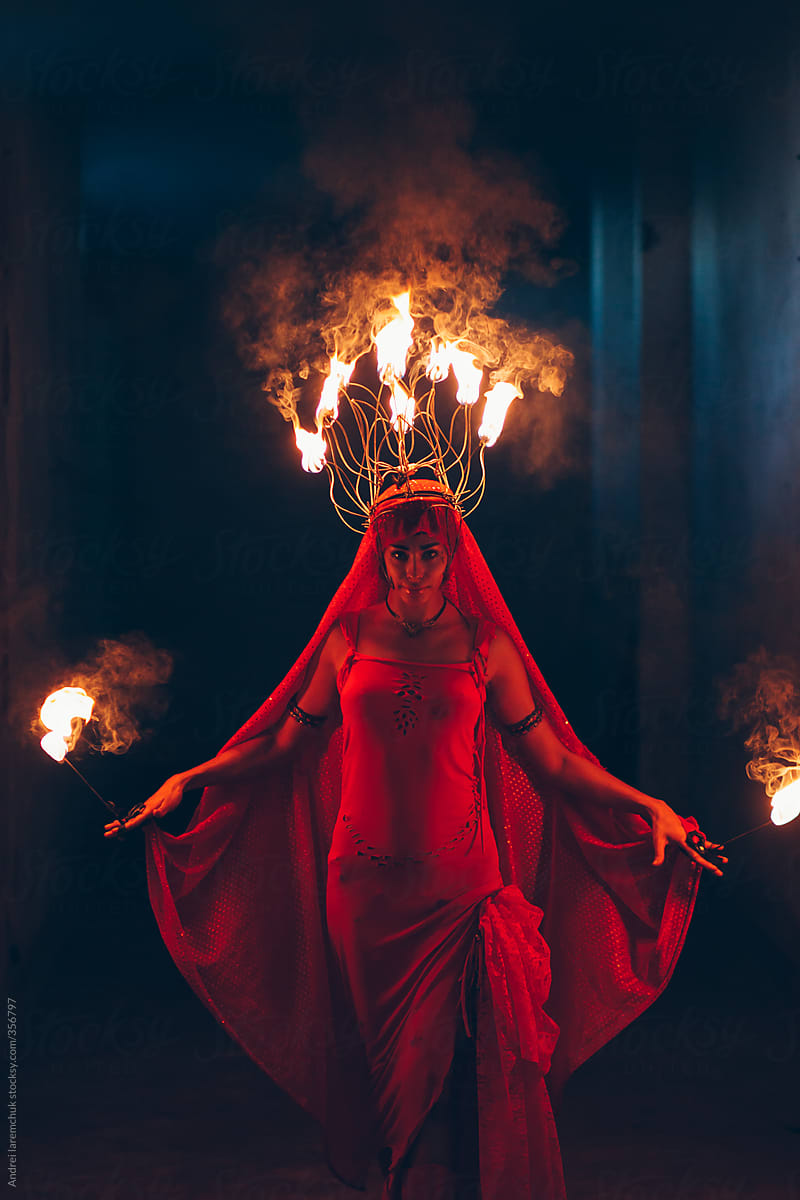 Fire Queen by Andrei Iaremchuk