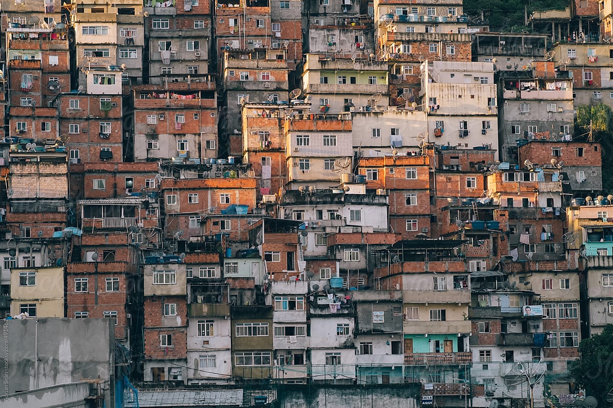 Favelas Slums In Rio De Janeiro Brazil By Adrian Seah