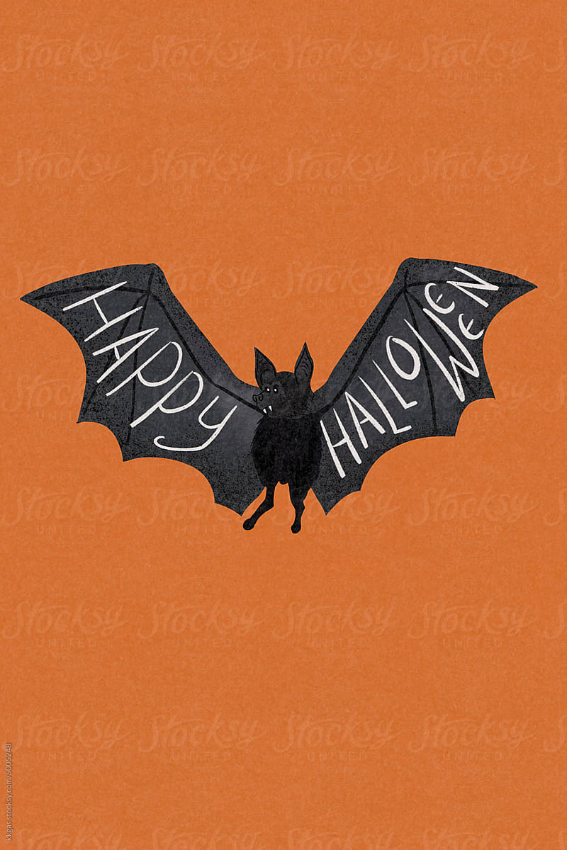 Happy Halloween bat