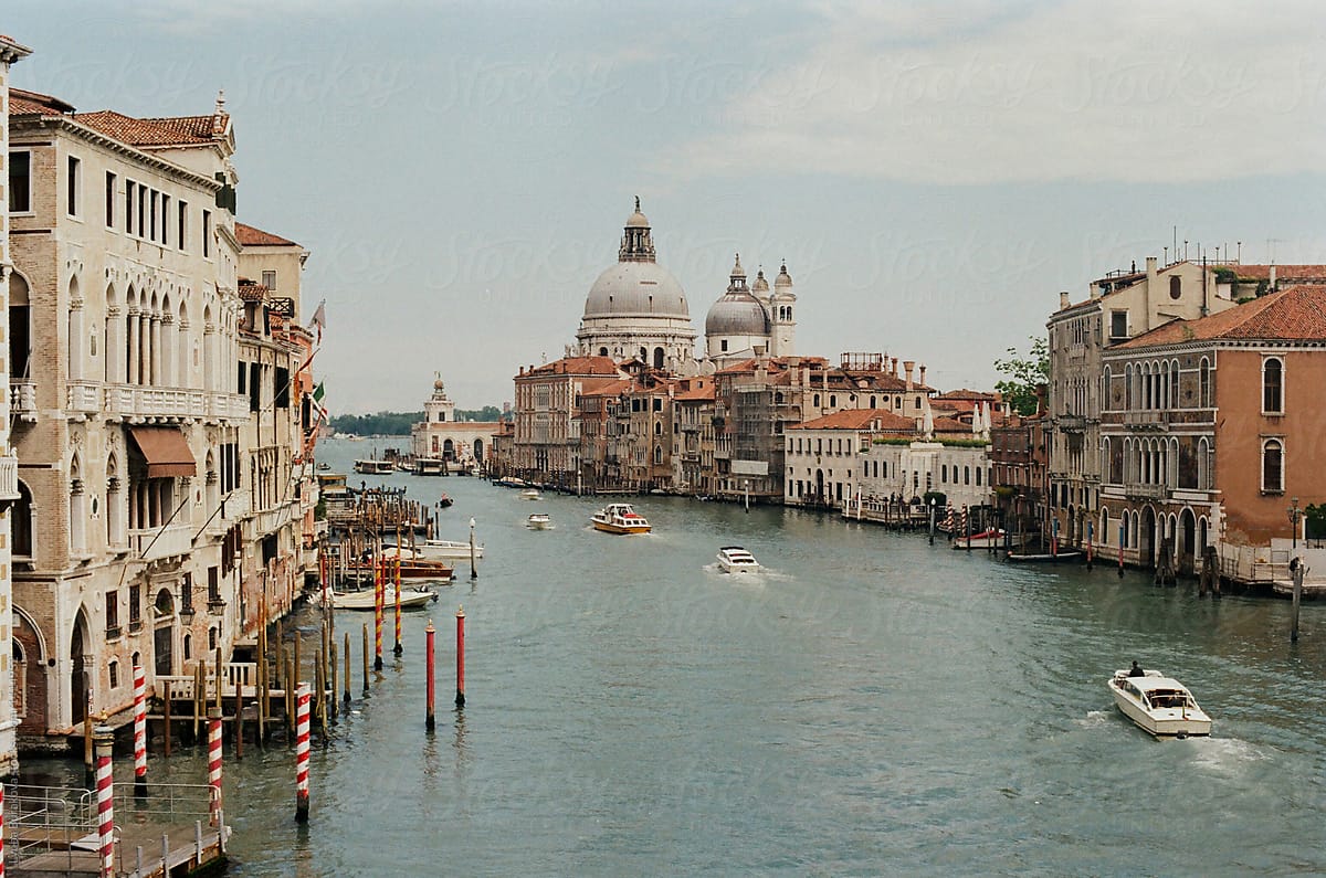 Venice view from Accademia bridge