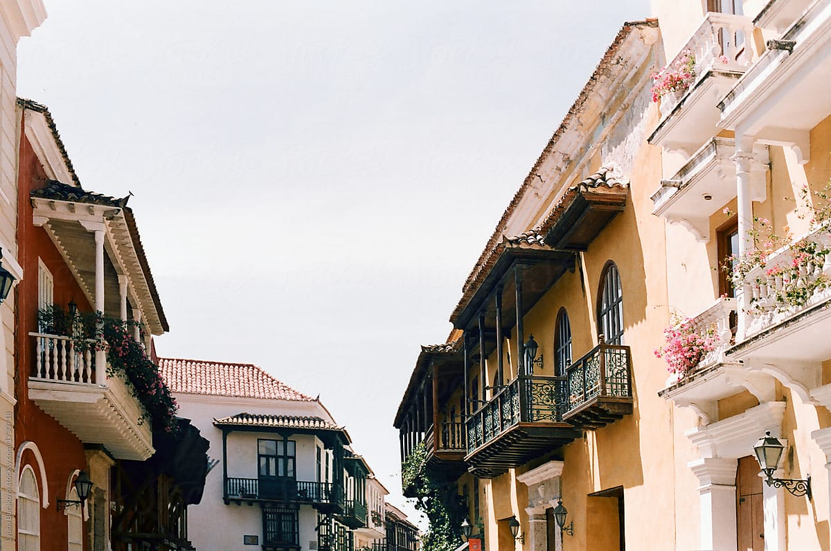 Street in Cartagena, Colombia