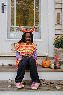 House Halloween Costume by Stocksy Contributor Gabi Bucataru - Stocksy