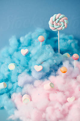 Sweet Pastel Candy World. by Stocksy Contributor Marc Tran - Stocksy