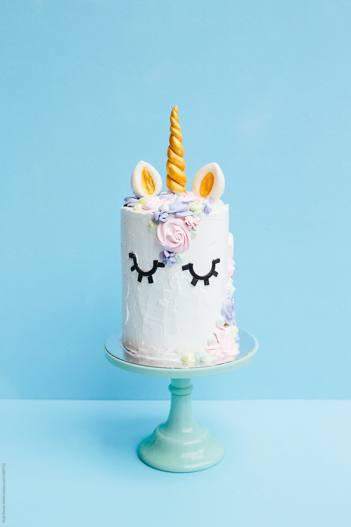 unicorn pastel cake