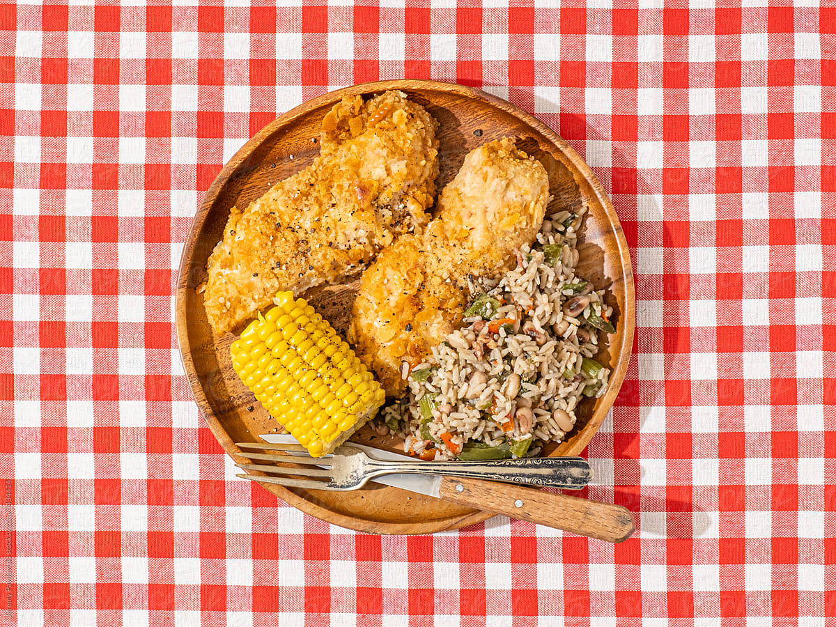 Southern Fried Chicken and Hoppin John