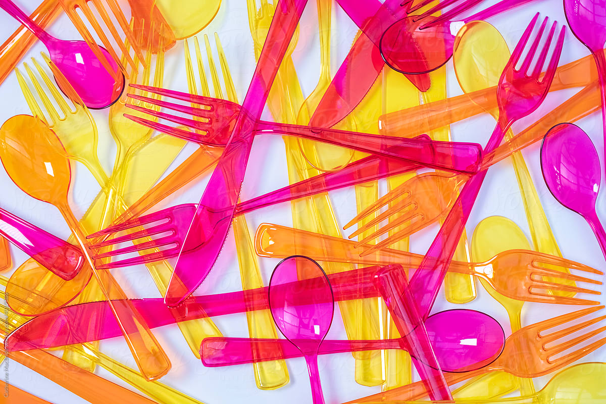 Hap Hazard Colourful Cutlery
