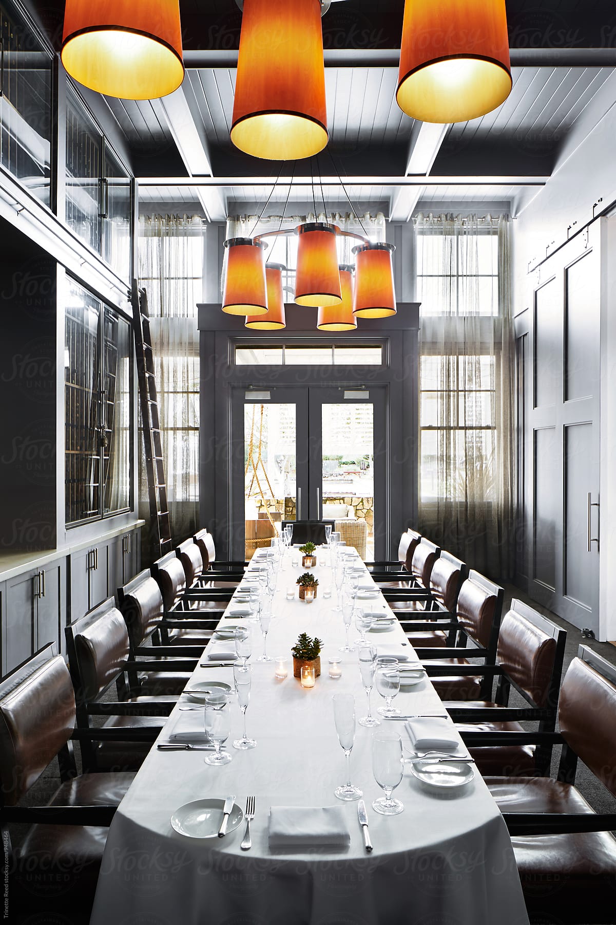 Architecture image of Restaurant with large table