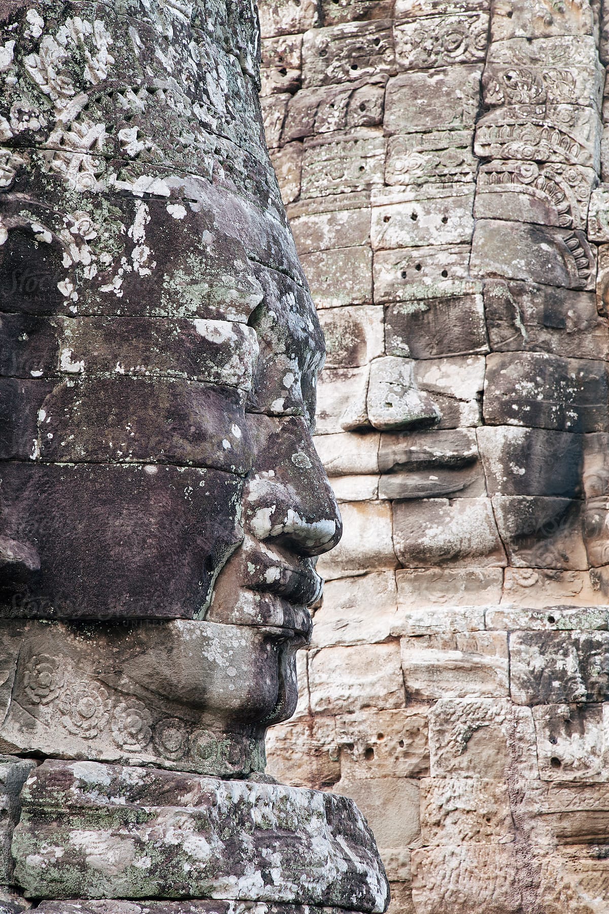 Bayon, Angkor Thom, Angkor, Siem Reap, Cambodia