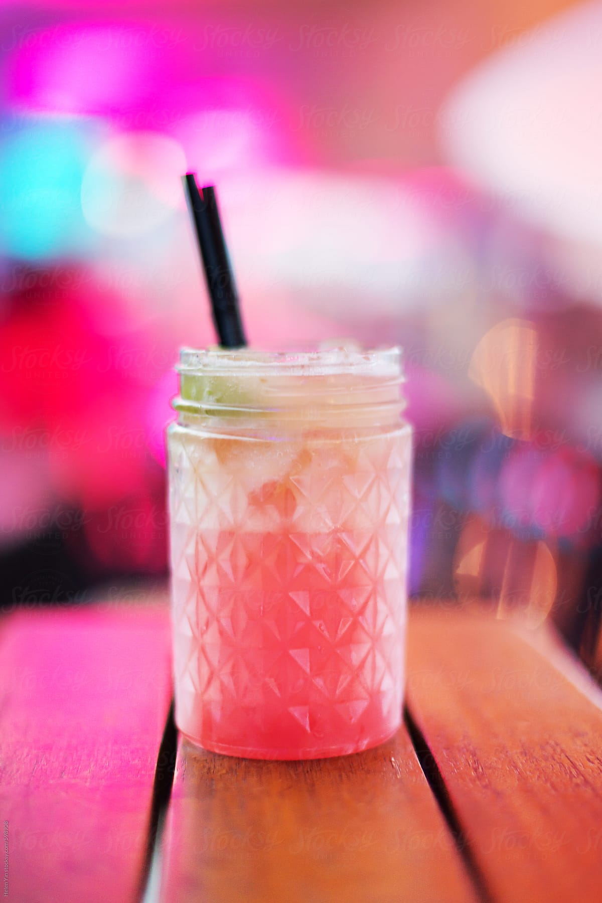 neon cocktail