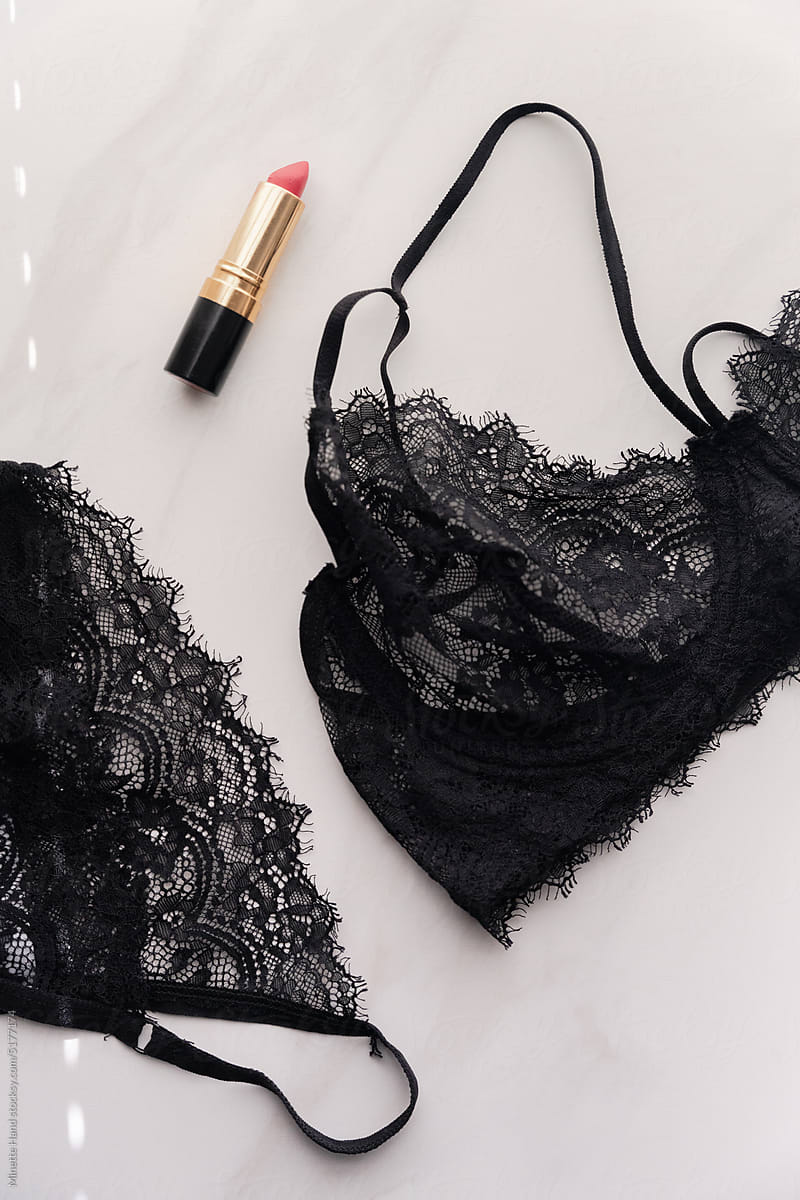 Minimal Lingerie Flat Lay by Stocksy Contributor Minette Hand