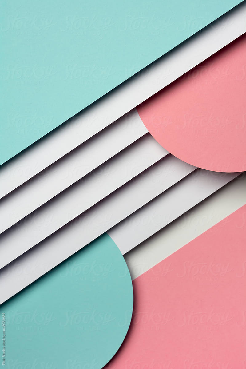 Color paper material design background