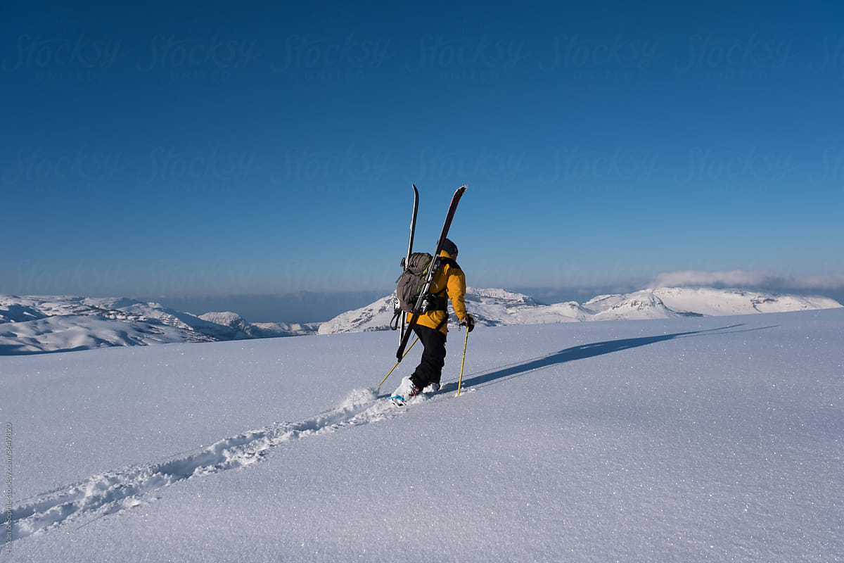 back country skiing