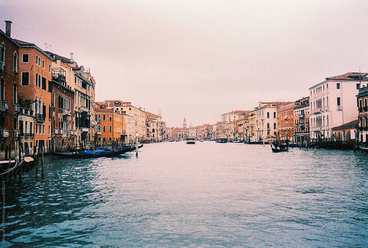 Venice Canale Grande Shot on Film