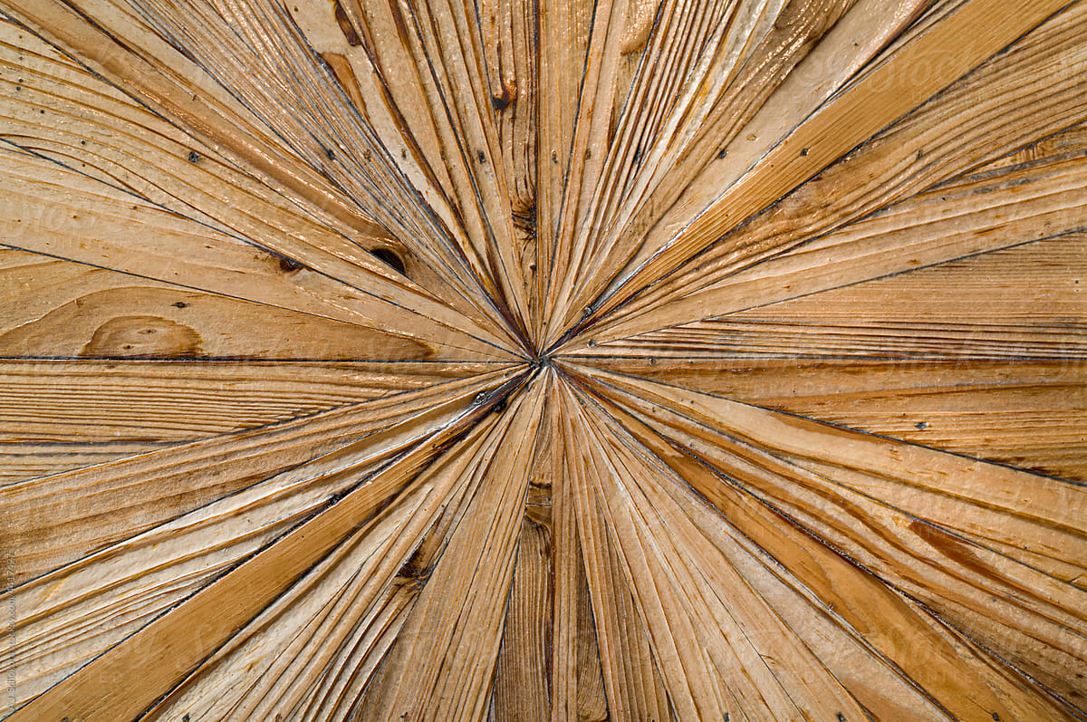 Spiraling Symmetric Wood Texture