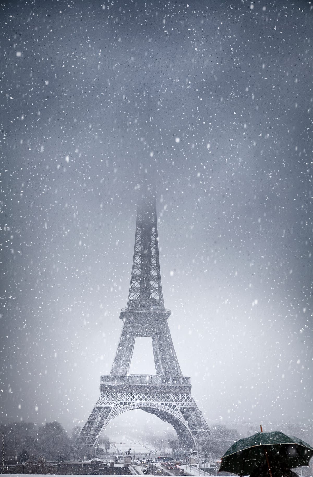 Blizzard in Paris