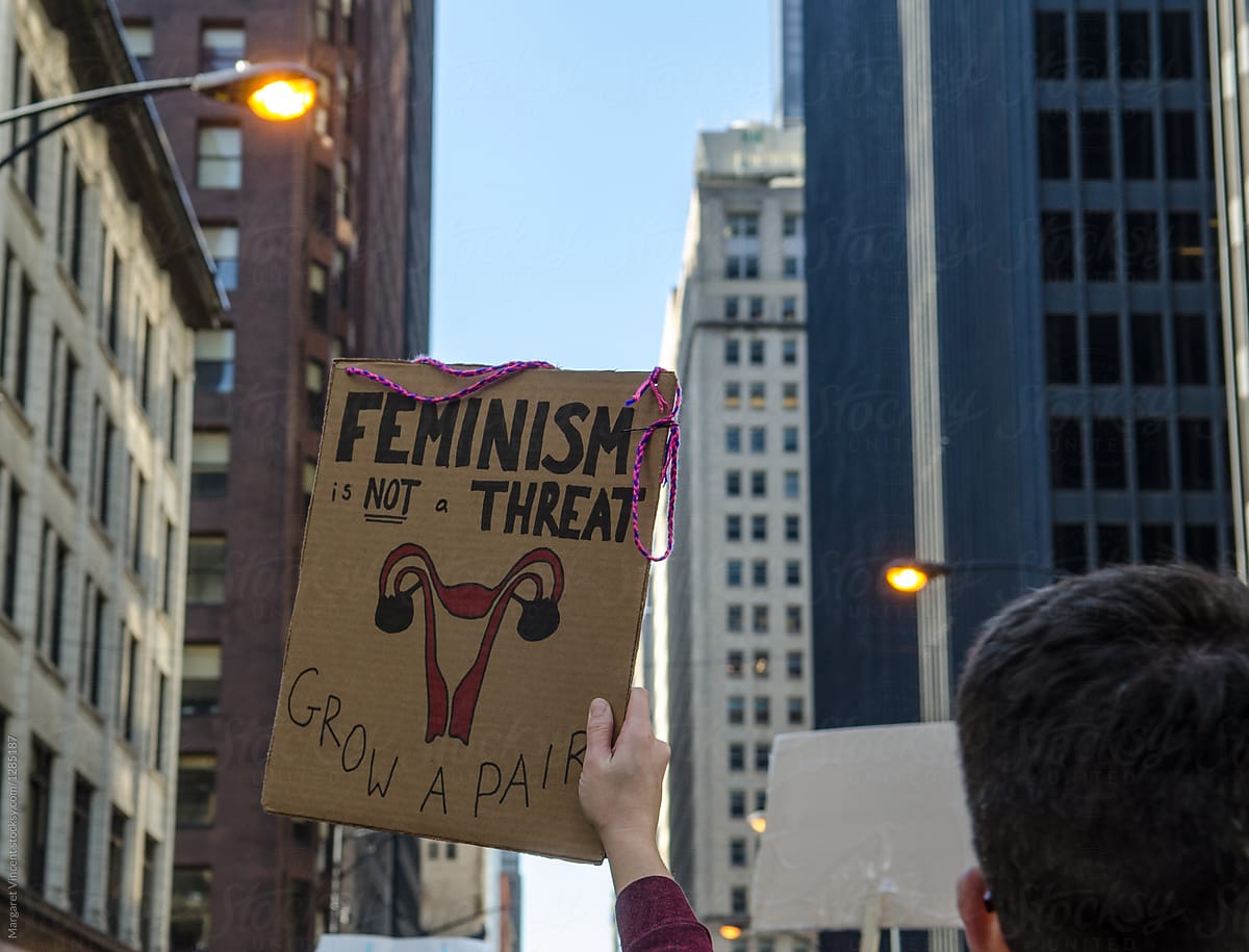 protest sign feminism