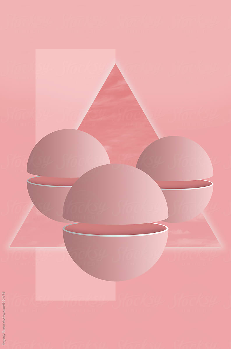 Group of divided spheres