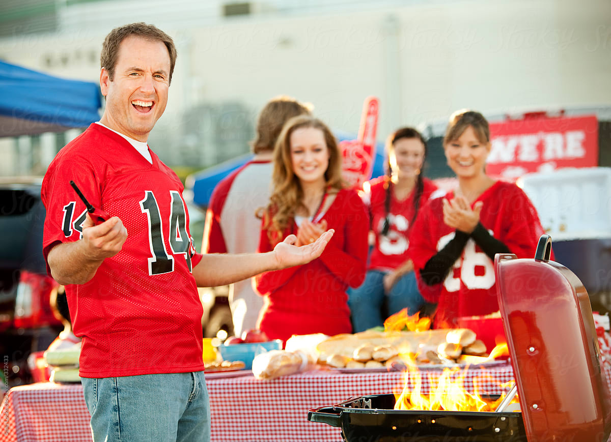 Tailgating: Guy Claims Title of King of the Grill