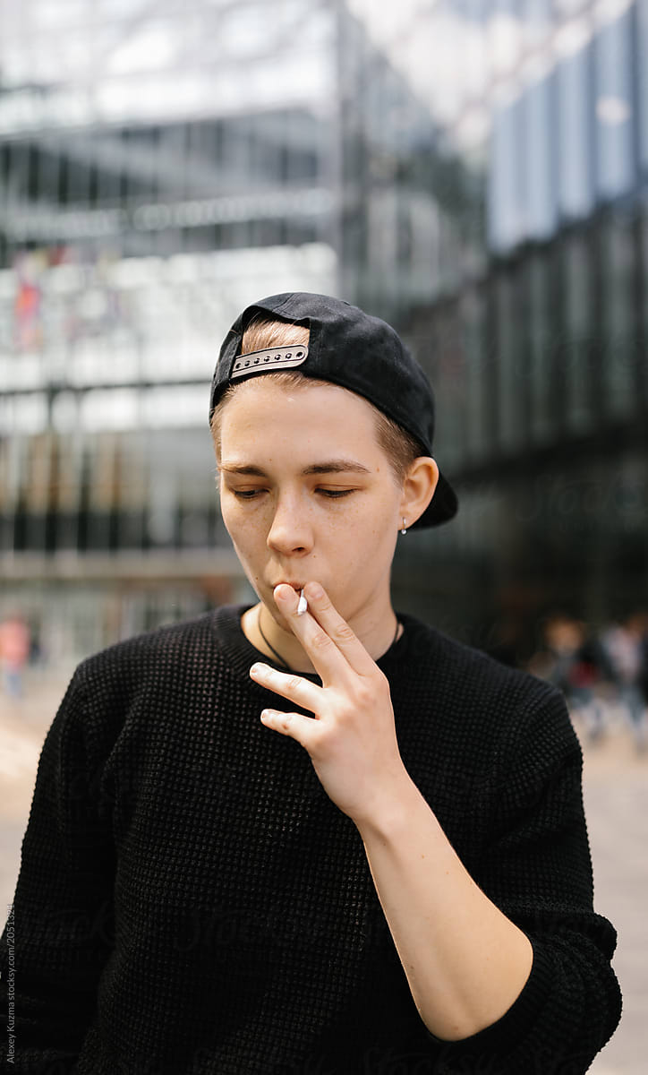 Butch Smoking By Alexey Kuzma Lesbian Smoking 