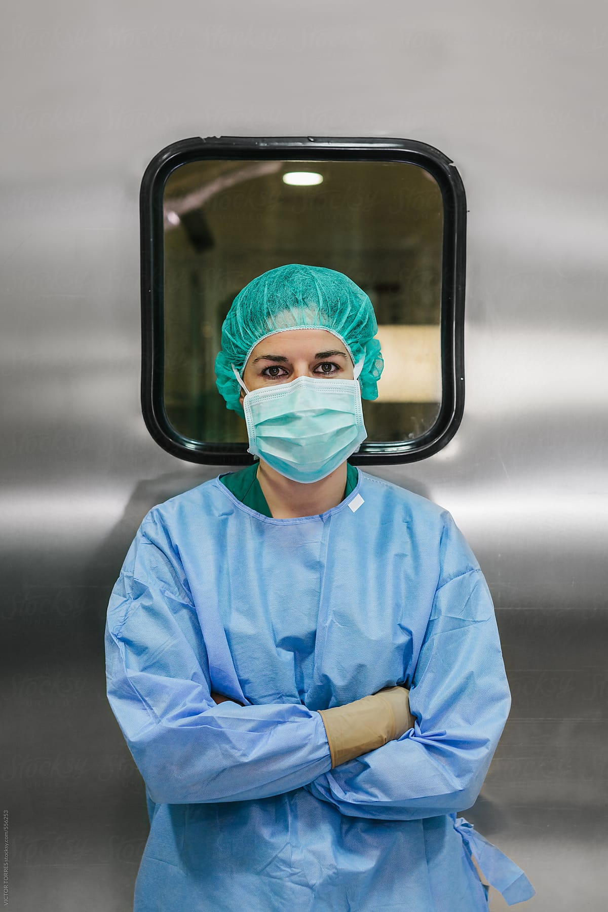 Portrait Of A Surgeon Woman By Stocksy Contributor Victor Torres Stocksy 1806