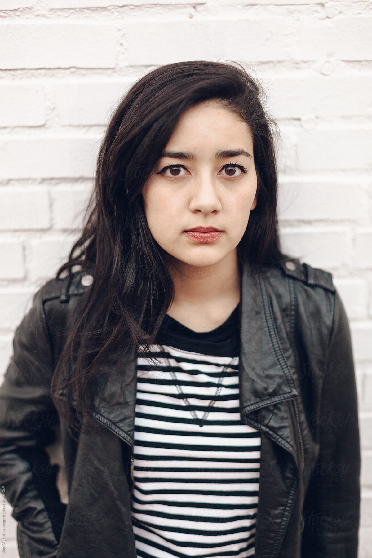 Asian Woman Posing Outdoors By Stocksy Contributor Vero Stocksy 