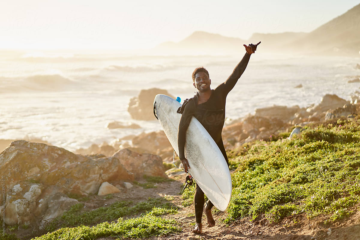 Surfing lifestyle in Africa