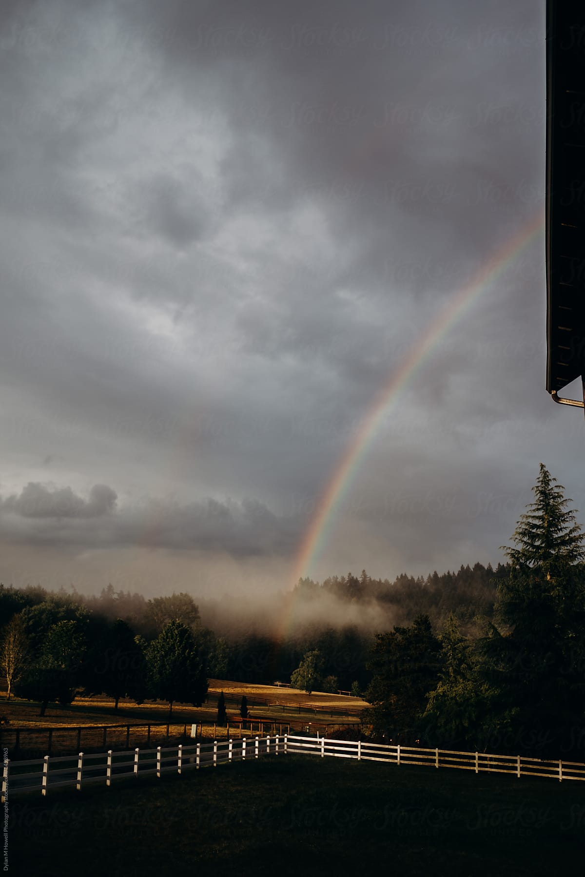 Rainbow on the Farm