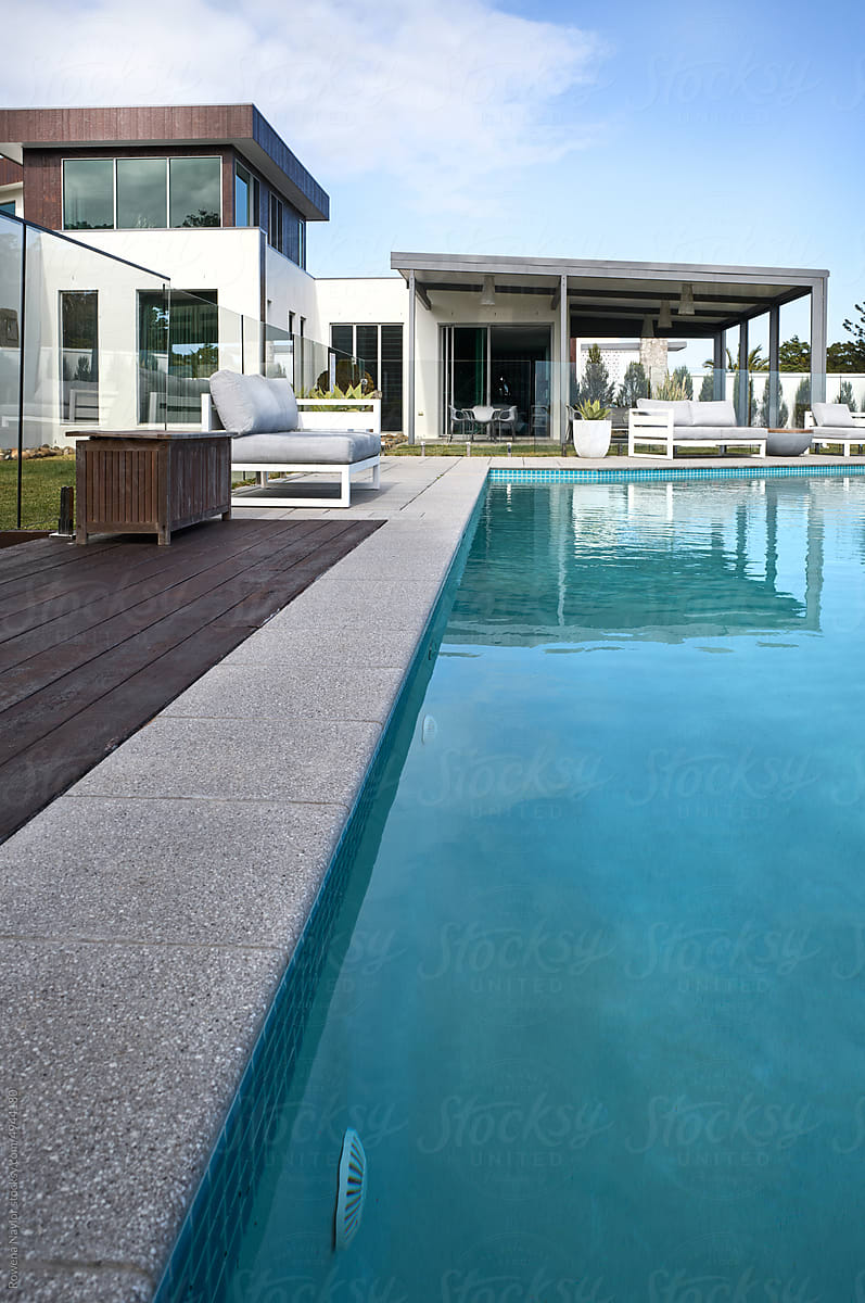 Luxury villa with large pool