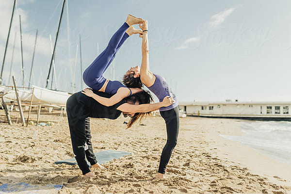 Acro yoga poses, Couples yoga poses, Group yoga poses