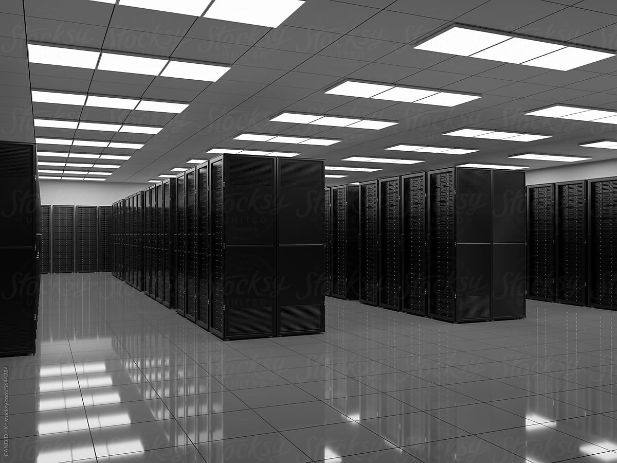 Server data center room