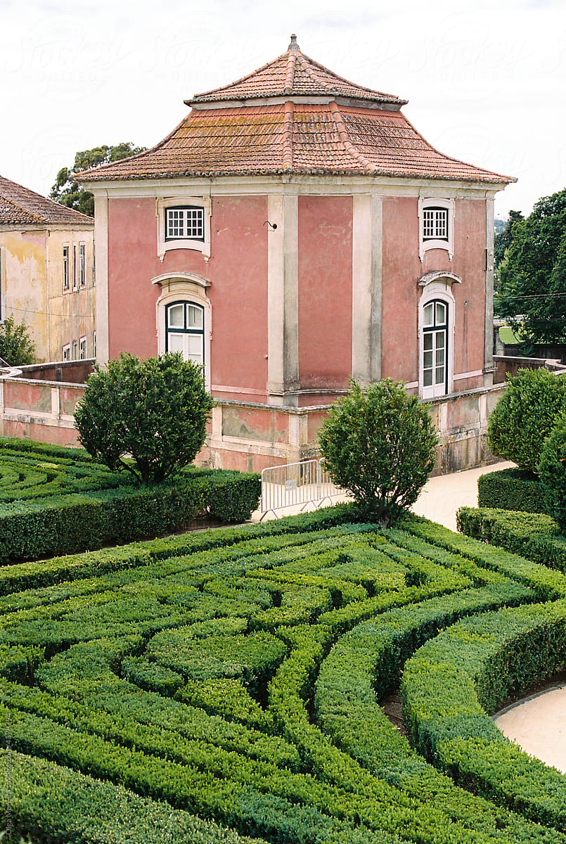 Palace and garden of Quinta Real de Caxias, Portugal