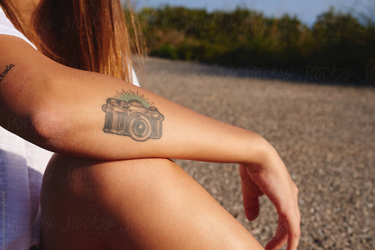 Camera tattoo hi-res stock photography and images - Alamy