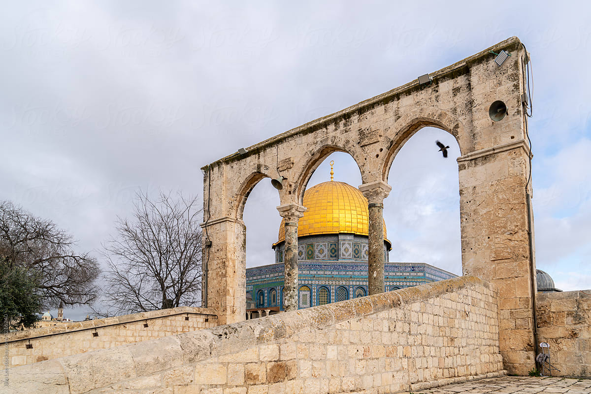 Temple Mount also know as Dome of The Rock in Israel.