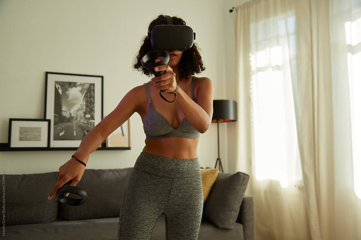 Cardio Workout In Virtual Reality at Home
