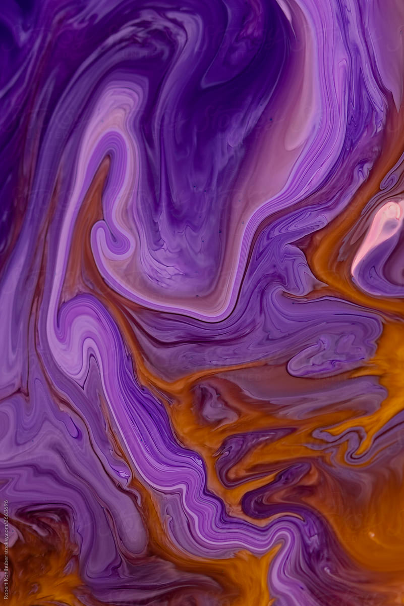 Soft and liquid color waves background