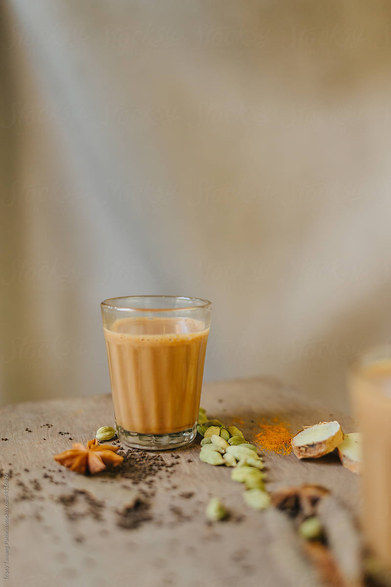 Indian masala chai tea
