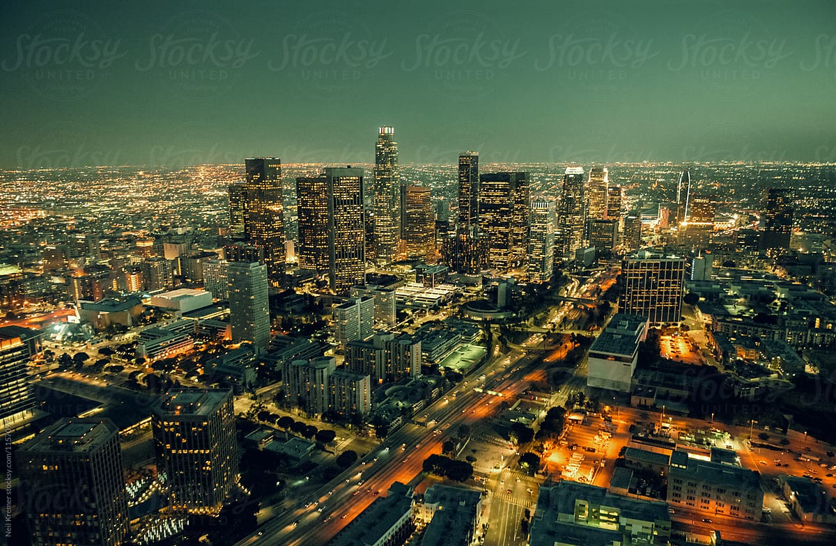 Los Angeles from 2000 feet