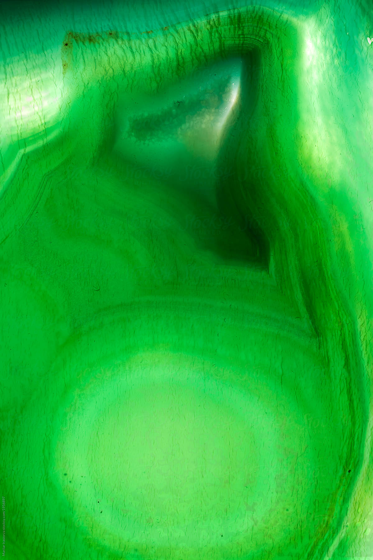 Green Agate Macro