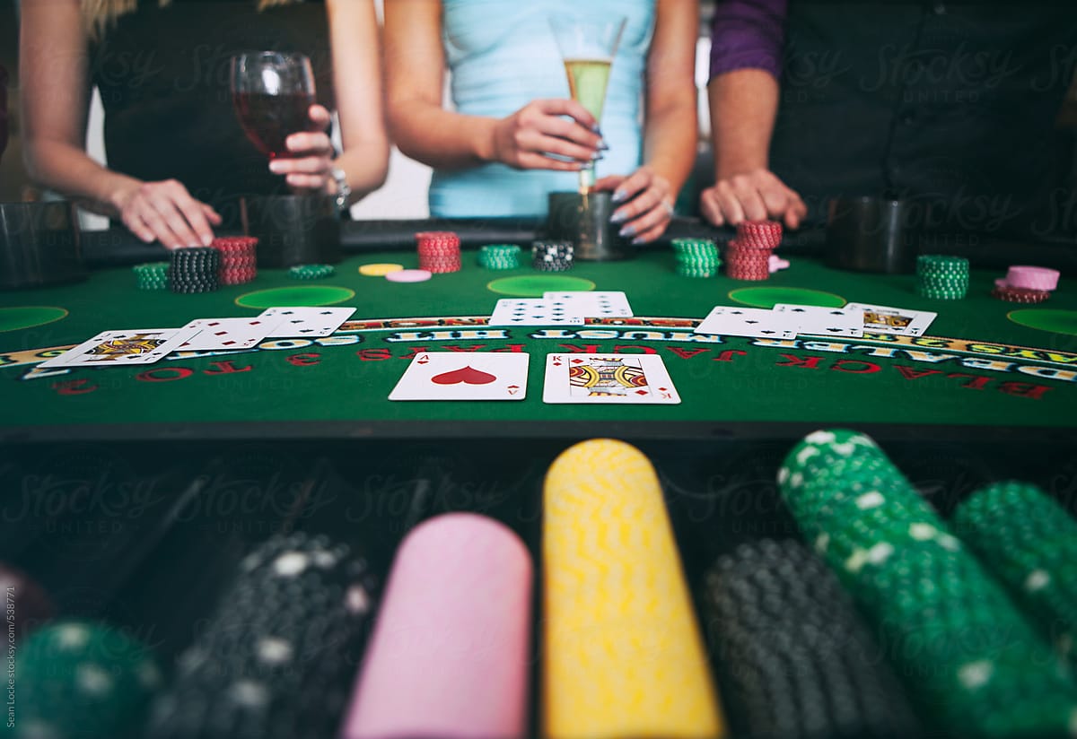 Casino: Dealer Wins At Blackjack Table