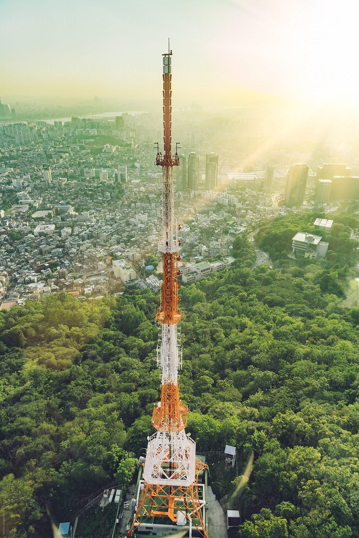Seoul Tower in Namsan Park, Seoul