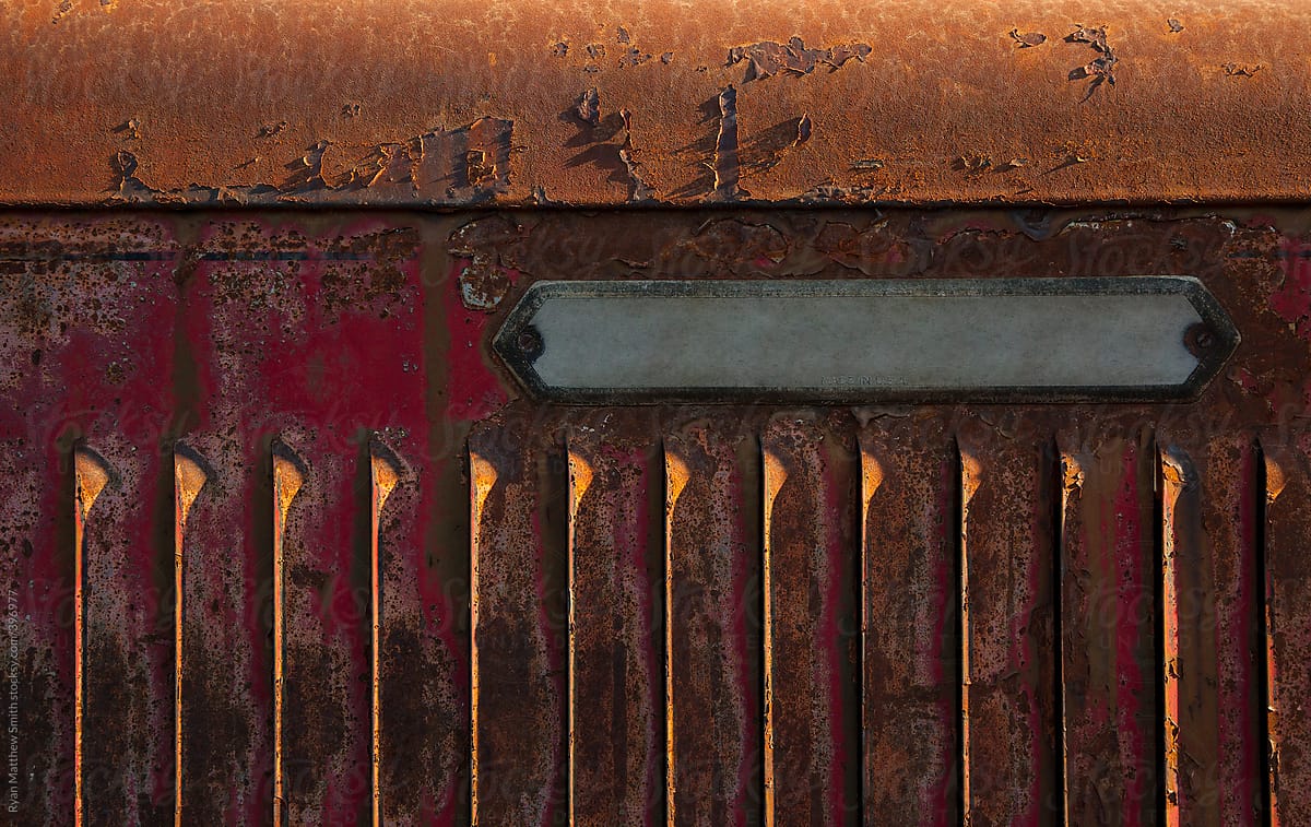 Rusted Metal Vent Texture