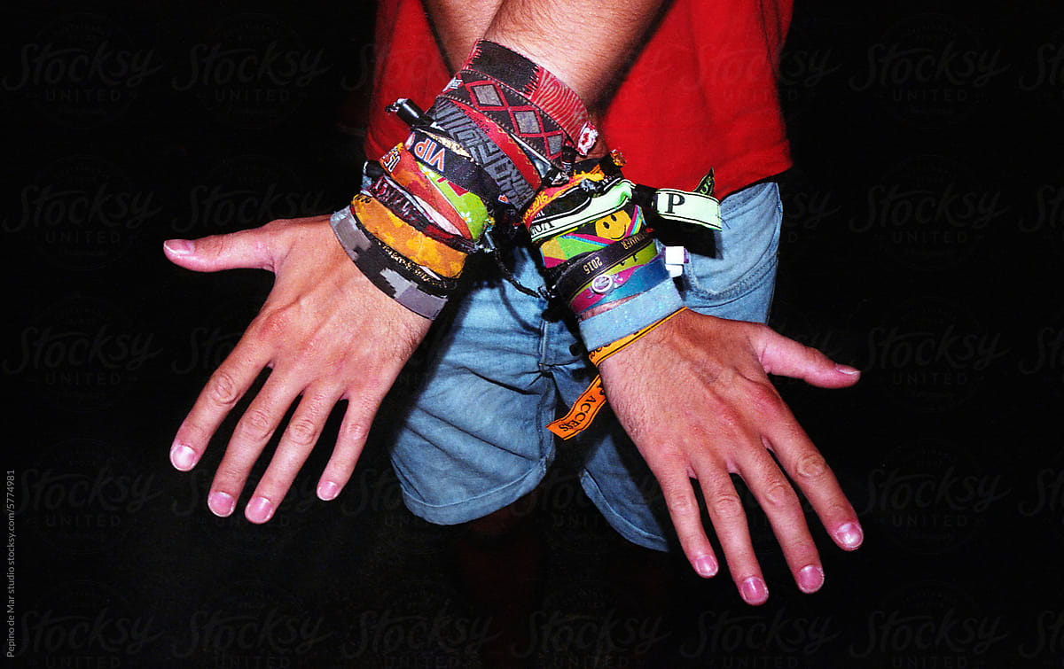 Assorted Festival Wristbands