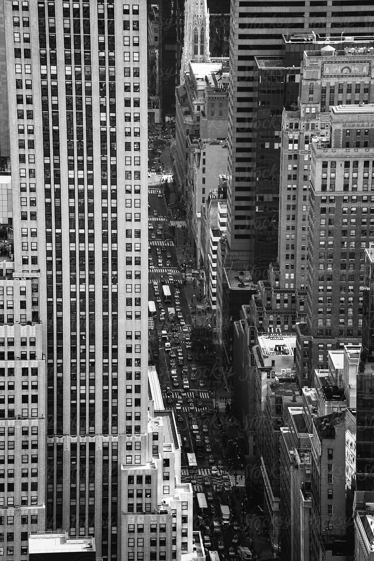 Manhattan cityscape.