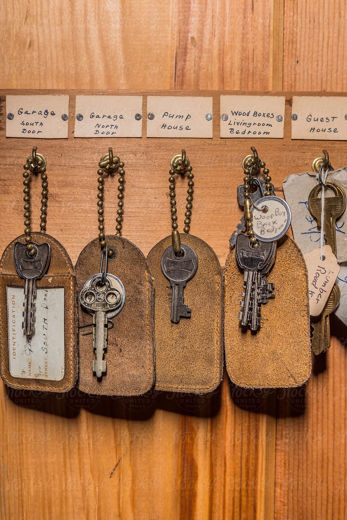 Collection of Vacation Cabin Keys