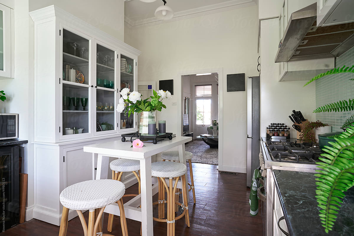 Stylish country kitchen interior