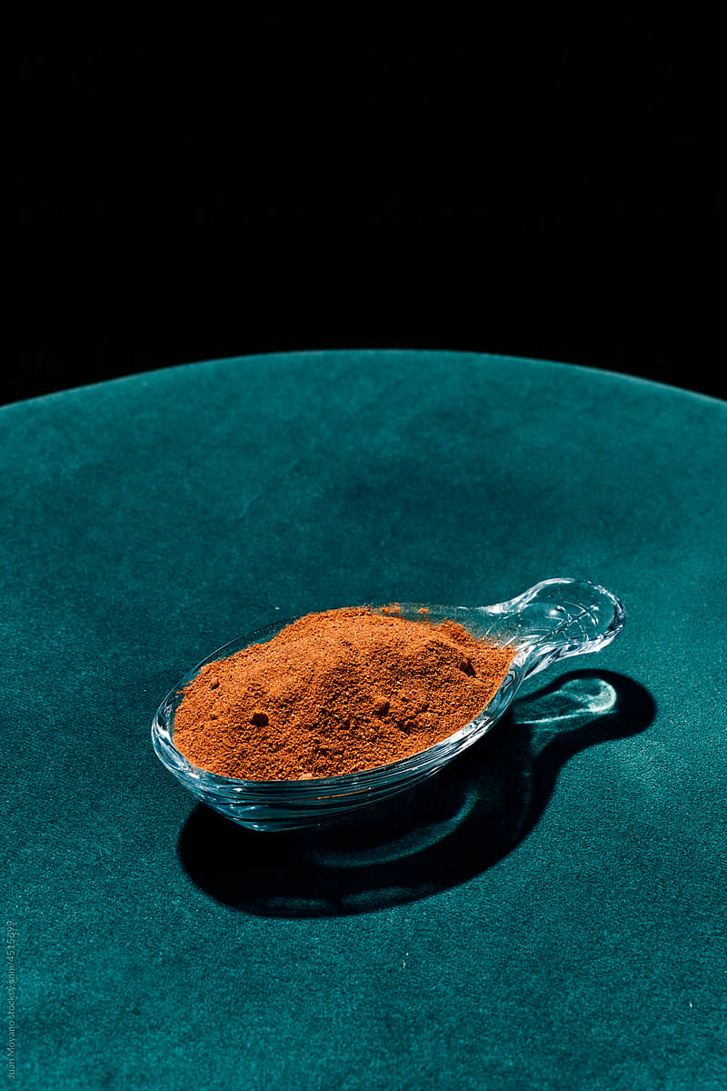 camu camu powder in a glass bowl