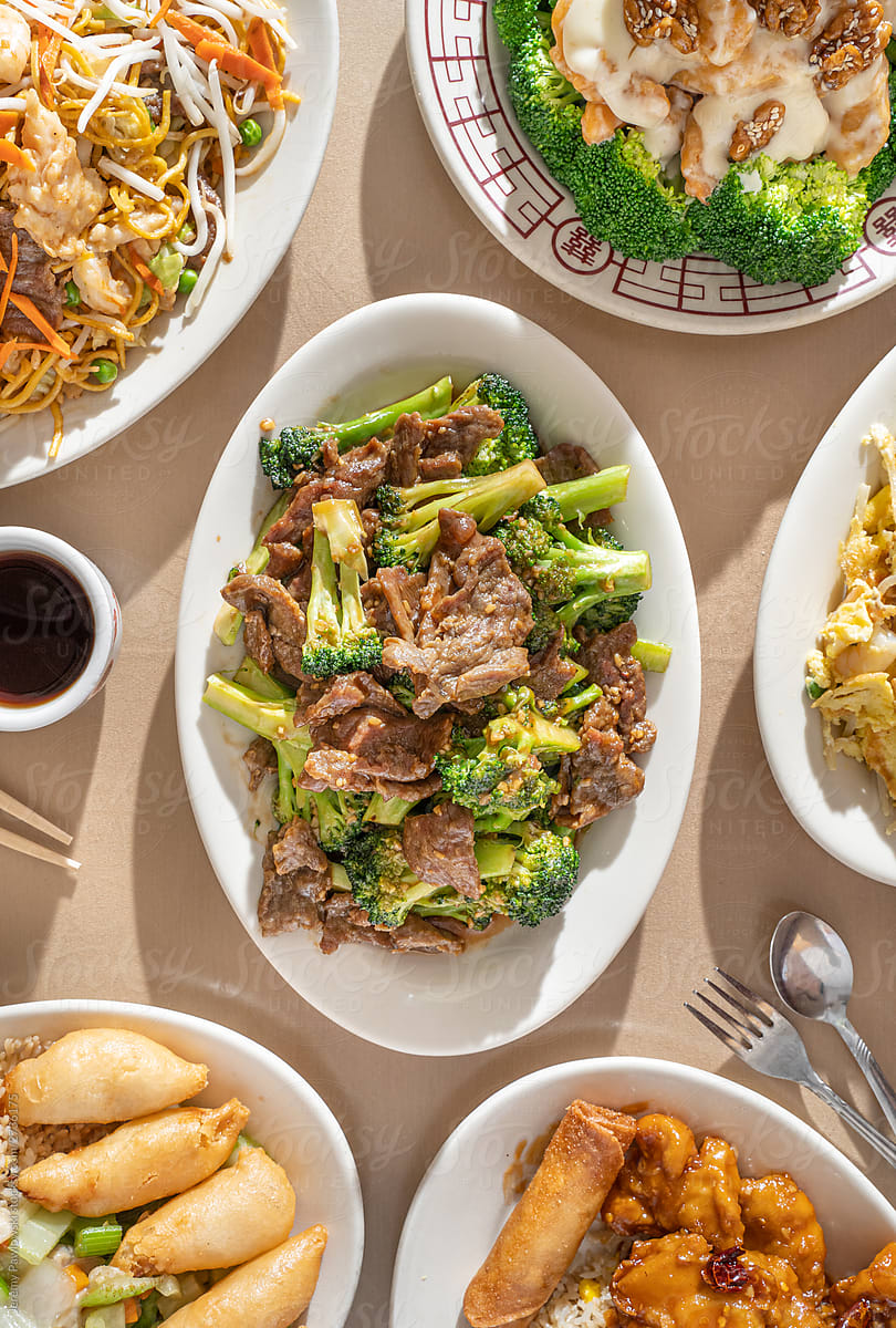 Beef and Broccoli Chinese Food